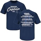 New York Yankees Fans. Thanks Captain.Derek Jeter Tribute Navy T-Shirt (S-5X)
