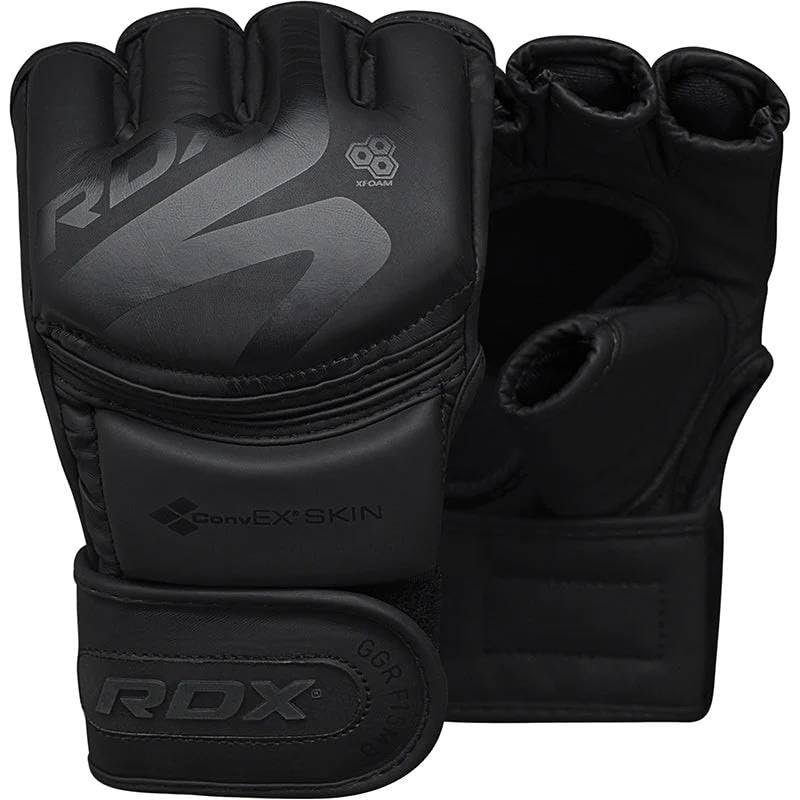RDX Grappling Glove F15 Matte Black-L