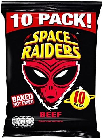 Space Raiders 10 Pack Beef 10 x 11.8g