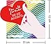 Kiddokids 28 Valentines Day Friendship Bracelet Gift Cards for Kids Valentines Exchange Gift.