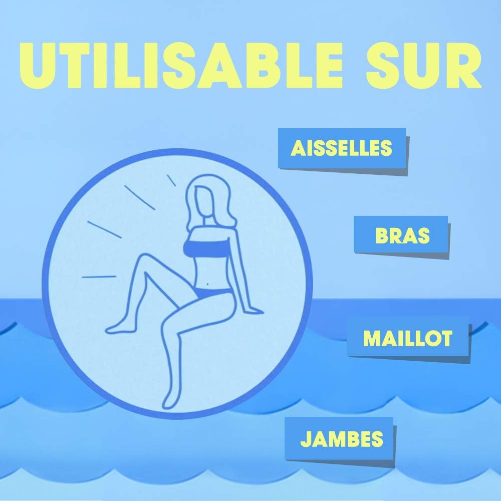 crème dépilatoire ou rasoir pour le maillot