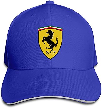 Hioyio Ferrari Sandwich Peaked Hat &amp; Cap