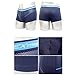 FITEXTREME Mens 5 Pack Cool Sporty Performance Stretch Short Boxer Briefs M