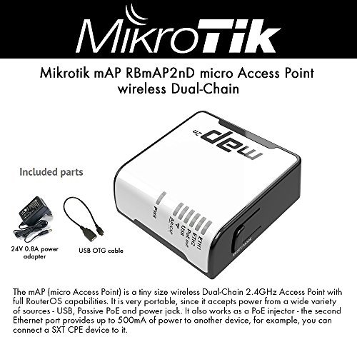 Mikrotik RouterBoard mAP RBmAP2nD micro Access Point wireless Dual-Chain