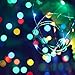 Lalapao 2 Pack Solar Powered LED String Lights 200 LED Christmas Lights Copper Wire Starry Fairy String Lights Waterproof Decor Lighting for Xmas Tree Outdoor Indoor Bedroom Garden Party (Multi Color)