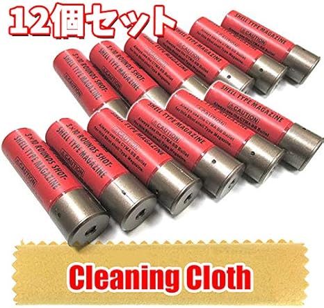 Amazon 大容量 12本セット Cyma 製 東京マルイ ショットガン対応 30連 ショットシェル マガジン 12本入 M870 Spas12 M3スーパー シェルマガジン Red レッド パーツ 通販