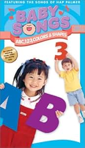 Amazon.com: Baby Songs - ABC, 123, Colors & Shapes [VHS]: Hap Palmer