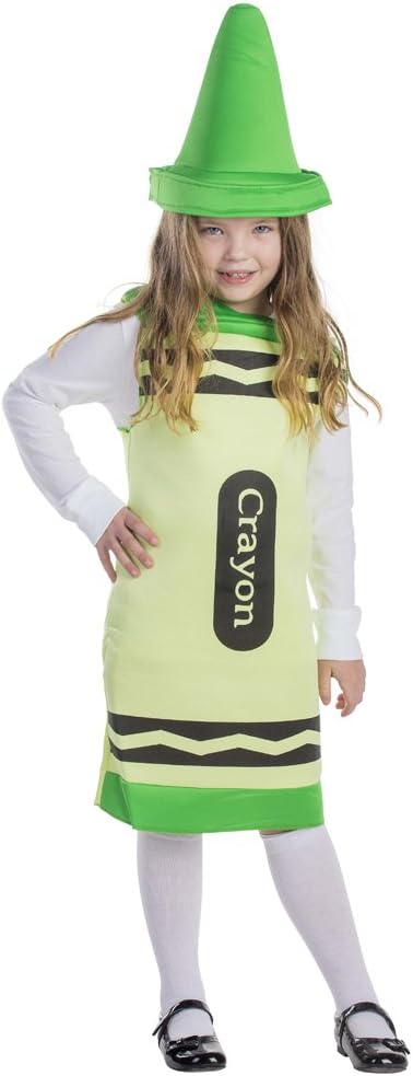 Green Crayon Costume