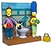 The Simpsons Fast Lane Bowling Alley Playset with Marge and Jacques