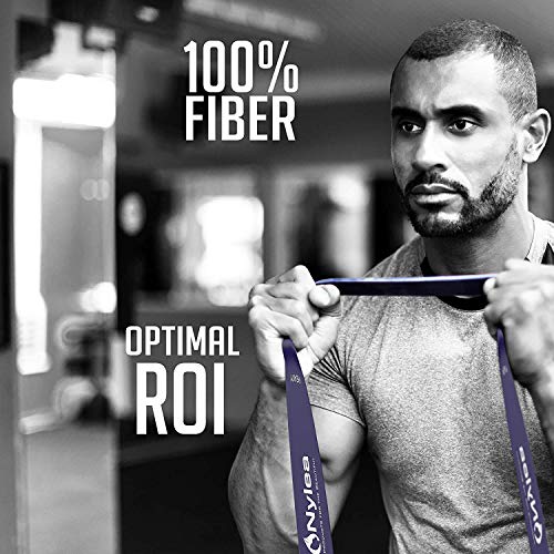 Nylea 3 Pack Resistance Exercise Workout Bands [Free Travel Bag] 12