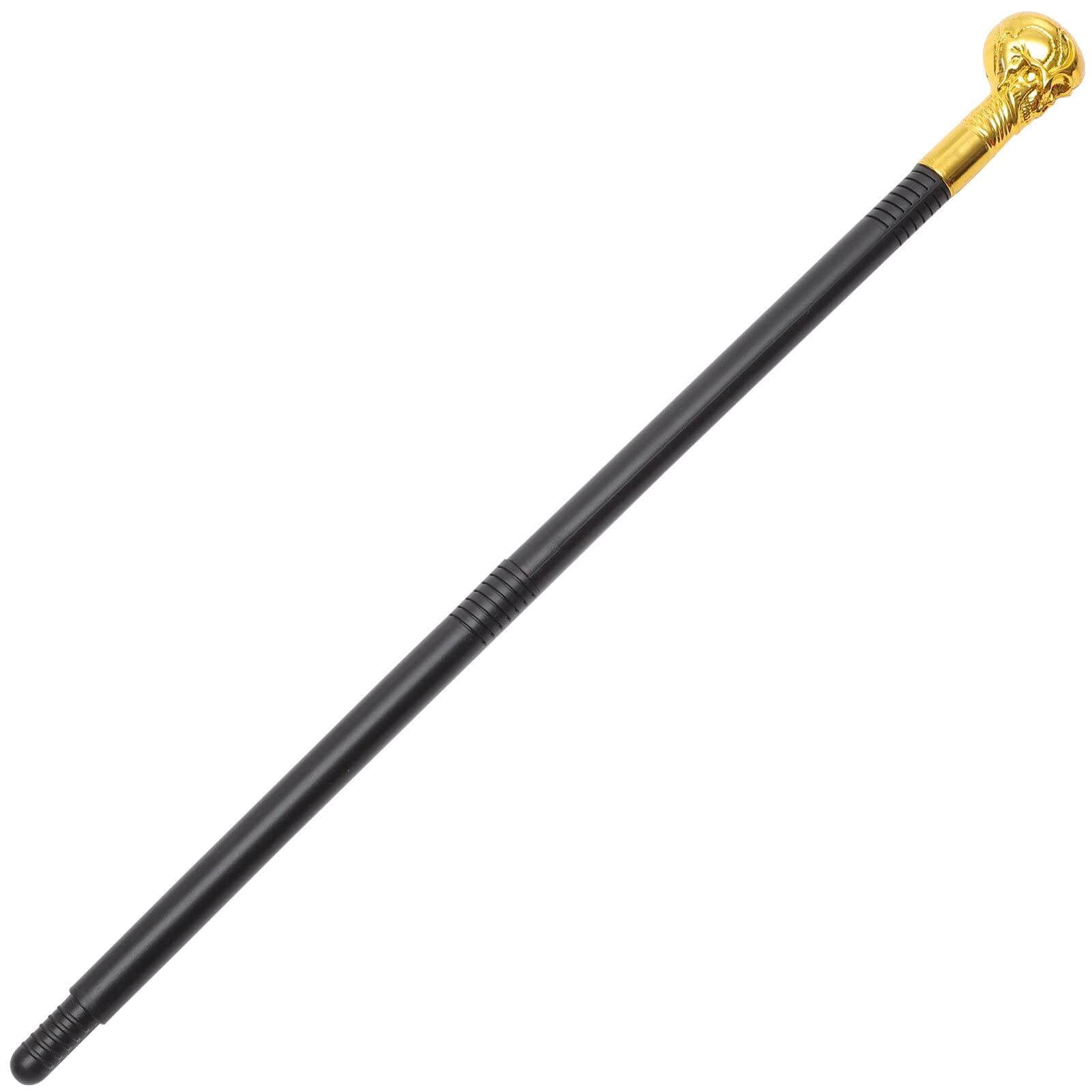 SEWACC King and Queen Scepter Halloween Cane Prop Skull Costume Walking Cane Three- Section Scepter Costume Accessory Colsplay Costume Prop (skull Style) Halloween Prop Cane