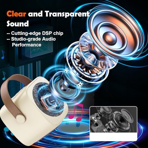 Microfone de Karaoke para crianças, microfones sem fios para Karaoke 2 para crianças, altifalante Bluetooth portátil com efeitos de mudança de voz e luzes LED, para festas, presentes de aniversário e brinquedos educativos
