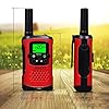 Kids-Walkie-Talkies-UOKOO-4-Mile-Range-22-Channel-FRSGMRS-Pair-of-Walkie-Talkies-for-Kids-Toys-1-Pair-Red