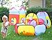 HAN-MM 5pc Play Tunnel Playhouse and Ball Pit Tents Jungle Gym for Boys, Girls, Babies, and Toddlers with Zipper Storage Case for Indoor & Outdoor Use