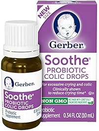 Gerber Good Start Infant Formula Soothe Colic Drops, 0.34 Fluid Ounce