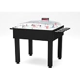 Shelti Breakout Dome Bubble Rod Hockey Game Table - Black