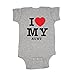 So Relative! Unisex Baby I Love My Aunt (Red Heart) Bodysuit