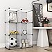 LANGRIA 6-Cubes Storage Cubes Organizer, DIY Small Animal Cage for Rabbit, Guinea Pigs, Puppy Pet Products Portable Modular Organization System