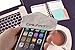 iPhone Case 6-Luxury Designer Case for Your Apple iPhone 6 Case [Scratch Resistant] [4.7]NEW -Bonus Includes Polishing Towel for Apple iPhone 6 Case-Latest Design with Ultra Clear Scratch Resistant Back Panel-Shock Absorbing Bumper-TPU Soft Edge Bumper-White, Black & Pink-Backed by 2014 (Black)