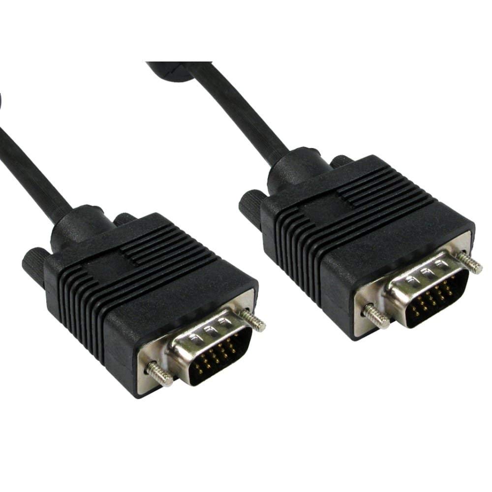 NEWLink VGA Cable 1.8 m VGA Cable (Black pkvgamm-02 1.8 m VGA (D-Sub); VGA (D-Sub); VGA (D-Sub); VGA (D-Sub), Male to Male, Black)