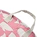 Mziart Large Collapsible Laundry Hamper Bucket Waterproof Fabric Storage Basket Nursery Baby Laundry Basket for Kids Toys Clothes (Pink Whale)