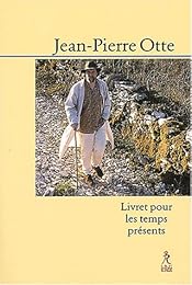 Livret pour les temps présents