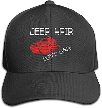 Jeep Hair Dont Care Men Comfortable Style Adjustable Baseball Caps
