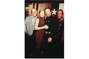 PHOTOGRAPH Walker, Texas Ranger 8 x 10 Photo Noble Willingham, Sheree J. Wilson, Chuck Norris & Clarence Gilyard, Jr. kn