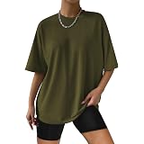 DESIGN - T-shirt squadrata a maniche corte color crema in tessuto fiammato