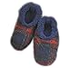 Snoozies Mens Modern Plaid Indoor House Slippers