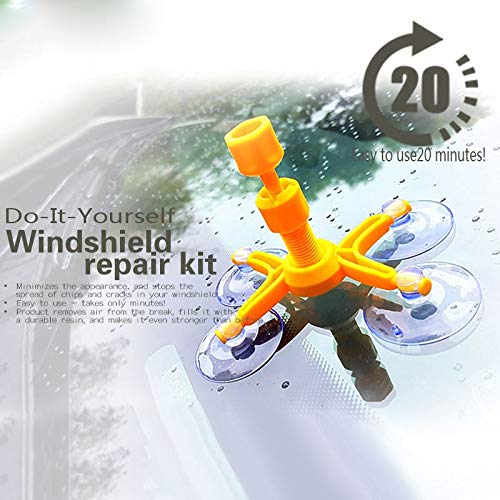 LALICORP Brand New Wholesale Car Windshield Glass Repair Tool Kit DIY For Auto Glass Window Windscreen Chip Crack Repair Tools Sets