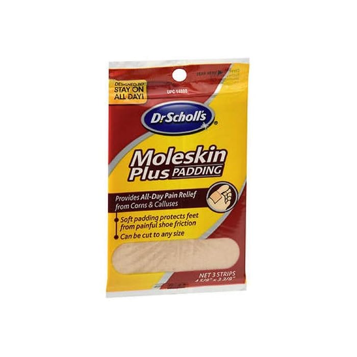 Dr. Scholl's Moleskin Plus (3 Strips)