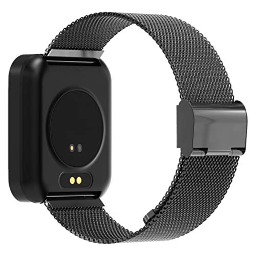 Insaneness IP67 Waterproof 1.54'' Heart Rate Activity Step Music Control Smart Watch Bracet (Black)