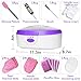 Paraffin Wax Machine for Hand and Feet – Paraffin Wax Bath BTArtbox Paraffin Wax Warmer with 1000g Paraffin Wax 200pcs Liners 2pcs Mitts 2pcs Booties for Smooth and Soft Skinthumb 1