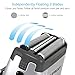 SUPRENT 4-Blade Electric Foil Shaver, Men's Electric Razor with Lithium Ion Battery and Push-up Precision Trimmer, Travel lock (EF215S)
