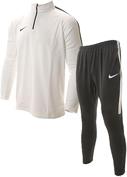 Amazon Co Jp Nike ナイキ メンズ サッカーウェア ドライ アカデミー ドリルトップ パンツ上下セット 9347 9364 100ホワイト060アンスラ Xl スポーツ アウトドア