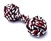 Mary & Kate Pets XL Dog Rope Toy Aggressive CHEWERS - Puppy Chew Knots - Heavy Duty - Sturdy - Durable - 100% Cotton - Cleans & FLOSSES Teeth - Free Replacement (X-Large, Blue Red)