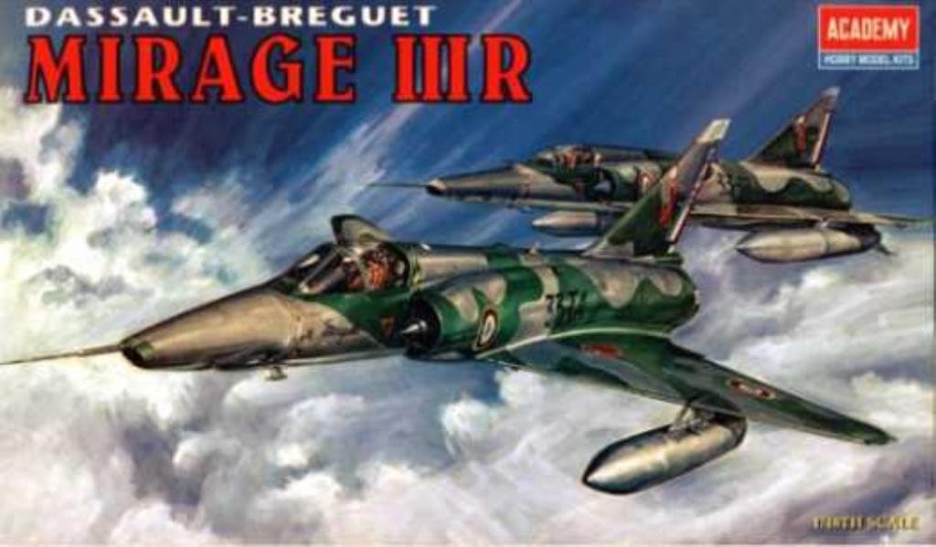 Academy 1: 48 - Dassault Mirage Iiir Various