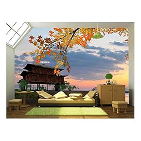 Beautiful Landscape for Adv or Others Purpose Use - Removable Wall Mural | Self-Adhesive Large Wallpaper - 66x96 inches
