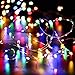 ANJAYLIA 2 Pack 100LED 33ft Fairy Lights Battery Operated, Waterproof Multi Color Twinkle String Lights with Remote Control Timer for Room Wedding Garden Party