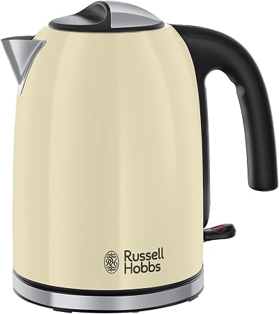 Russell Hobbs Stainless Steel Electric Kettle 20415 1.7 L Cream