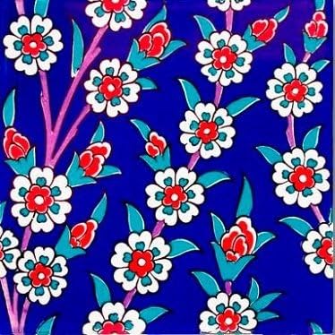 Turkish Tiles: Spring Harmony