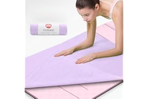 72"*25" Non-Slip Hot Yoga Mat Towel, Super-Absorbent Soft Suede Microfiber for Bikram Pilates Yoga