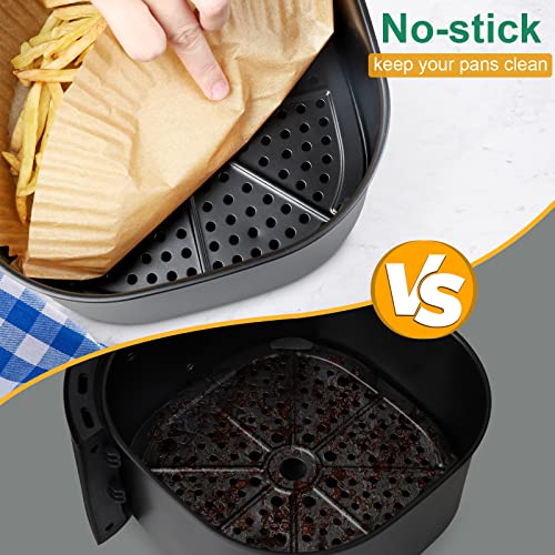Airfryer Liners for Ninja Air Fryer 8 Inch 48 Qt Air Fryer Paper