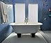 Qualsen Window Privacy Film Frosted Glass Window Film Sparkling Frosted, Static Cling Privacy Films for Bathroom, Home, Office, Kitchen and Living Room (23.6 x 78.7 inch/60 x 200 cm)