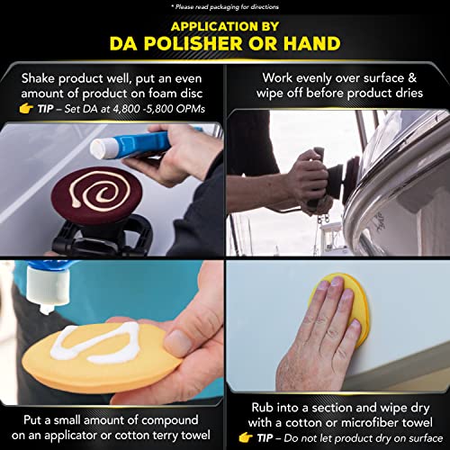 Meguiar's M4916 Marine/RV Heavy Duty Oxidation Remover Give Your Dad