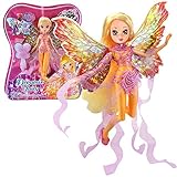Witty Toys World of Winx - Dreamix Fairy Doll - Stella 28cm with Magical Robe