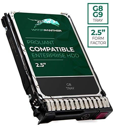 1.8 TB 10K RPM 512e SAS 12Gb/s 128MB Cache 2.5-Inch HDD for HP Proliant Servers | Enterprise Hard Drive in G8 G9 Tray Compatible with 872481-B21 791034-B21