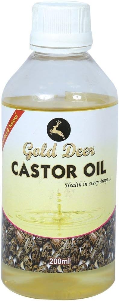 Gold Deer Castor Oil, 200ml