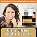 Lift and Firm – Ultra Night Cream – Anti Aging Formula with Natural Ingredients – Bleu Beaute 1.7 OZ with CoQ10 and Peptides